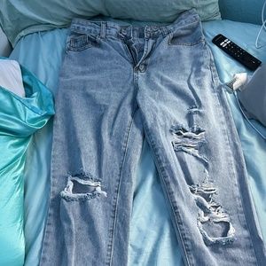 SHEIN jeans light wash Size small